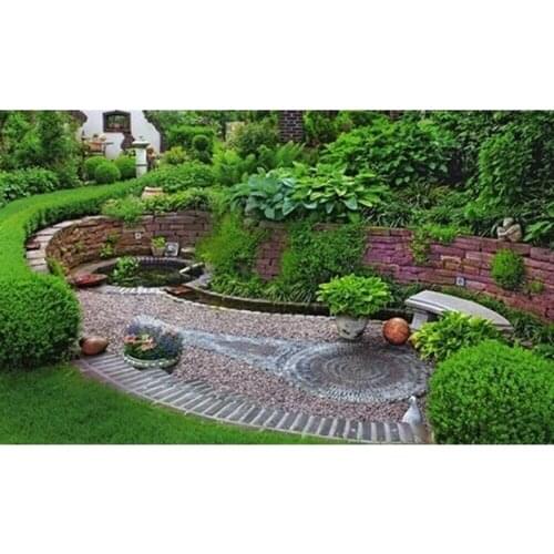 Casts Master Pebbles Concrete Mold Step Stones Plaster Mold Cobblestones Mould Plastic HFing