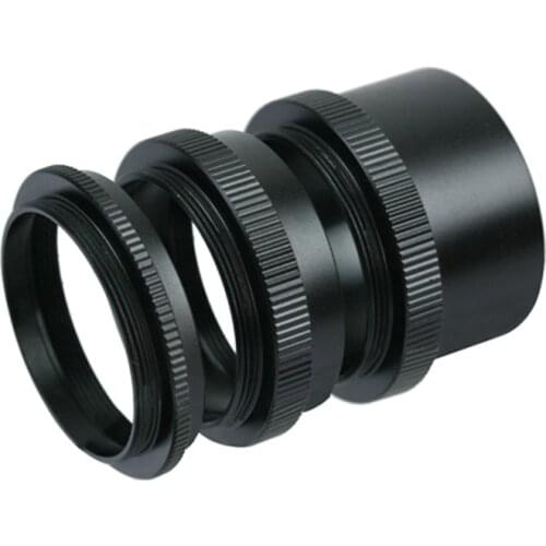 Metal M42 Macro Extension Tube Camera Lens Adapter 42mm Screw Mount 3-Ring/Set