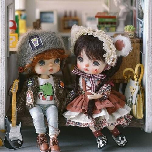 NEW Monst dolls BJD dolls rubber dolls bady girl dolls Cartoon cute dolls not included shoes