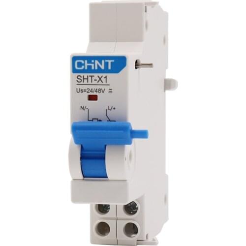 NEW CHINT Shunt Release SHT-X1 AC230V/400V AC/DC 24/48V Accessory for CHINT Circuit Breaker NXB-63 series NXB-40 series