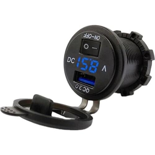 Genuine marine mini fast voltage humidifier display usb boat sockets quick main roundcket office car rv socket