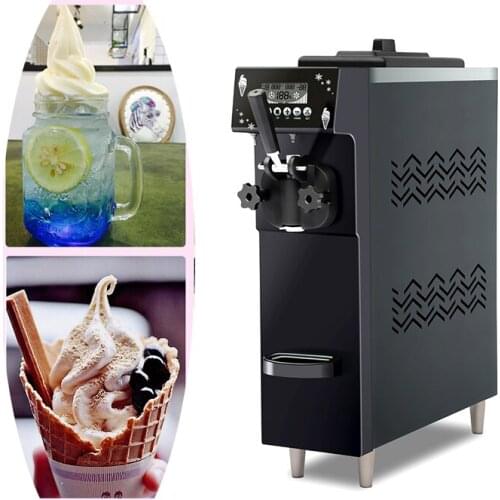 Fully automatic mini desktop fruit soft serve ice cream machine for home electric kitchen of ice cream machine
