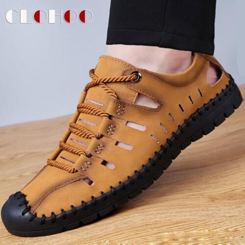 Sandals Mens Summer Mens Shoes Original Chaussure Homme Zapatos De Hombre