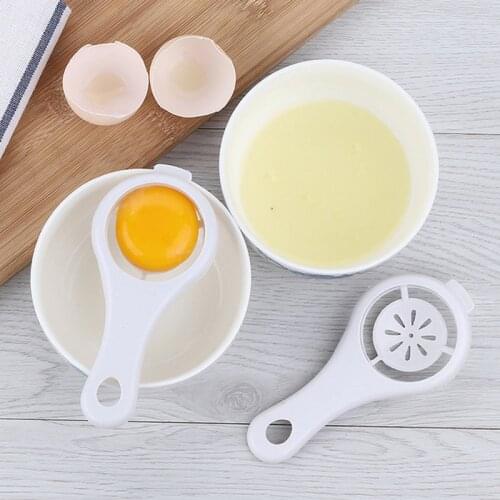 Egg Separator Yolk White Separator Filter Protein Egg Divider Baking Cooking Tools Supplies Home Kitchen Accessories Gadgets