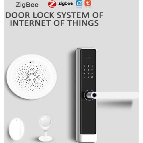 ZigBee Smart Door Sensor Window Sensor Door Magnetic Alarm Via Smart Life Remote Control Detector Independent Magnetic Sensor