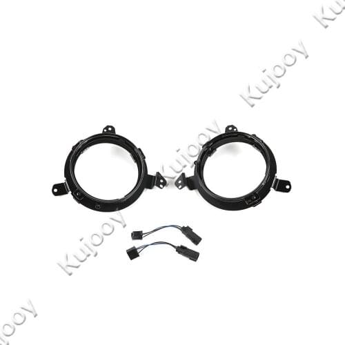 Interior Mouldings for Jeep Wrangler JL 2018 Up Headlight Conversion Bracket Frame Trim