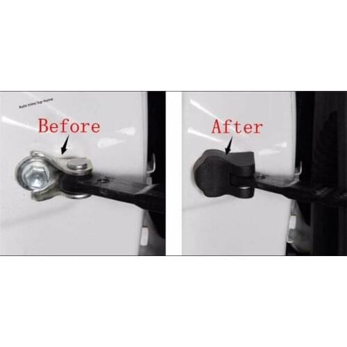 Yimaautotrims Door Lock Protector + Stop Rust Waterproof Cover Buckle For Nissan Teana / Altima / Sentra / Sylphy 2014 - 2017