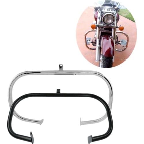 Motorcycle 1 1/4" Highway Engine Guard Crash Bar For Honda Shadow Aero VT400 VT750C VT750 2004-2011 10