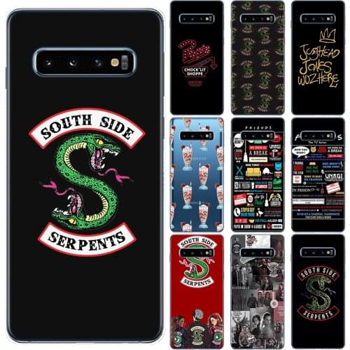 Friends TV Show Riverdale Dominant Silicone Case For Samsung Galaxy S20 Ultra S10 S9 S8 Plus S7 Edge S10E S10 Lite Phone Cover