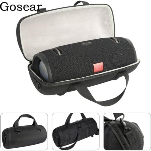 Gosear Travel Portable Carrying EVA Case Protective Storage Bag Pouch with Shoulder Strap for JBL Xtreme 2 Bluetooth Speaker