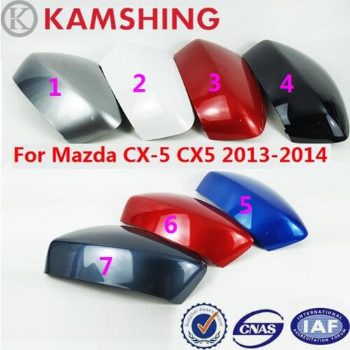 CAPQX For Mazda CX-5 CX5 2013 2014 Side Rear View Mirror Cover Outside Reversing Cap Rearview mirror Shell Hood Shell hood Lid