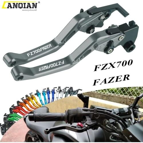 For YAMAHA FZX700 FAZER 1986-1987 Motorcycle Accessories CNC Aluminum Adjustable Foldable Extendable Brake Clutch Lever FZX 700