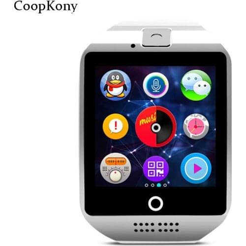 Coopkony Bluetooth Smart Watch 2G Phone With Camera Facebook Twitter Sync SMS Support SIM TF Card Smartwatch For IOS Android