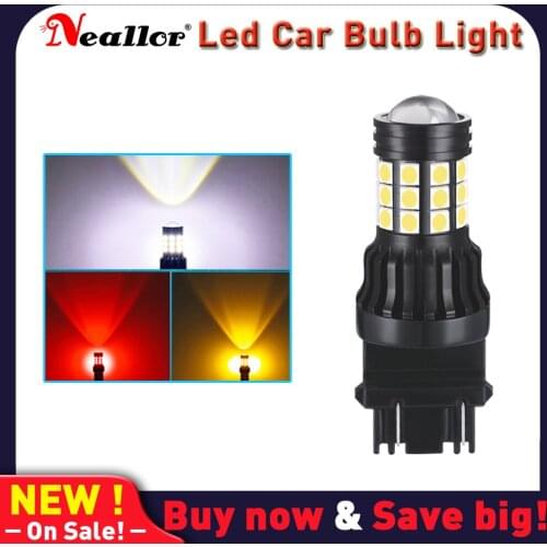 2x No Hyper Flash 3157 3057 LED Canbus T25 PY27W PY27/7W Car led Light Amber White Red Auto Brake Lights Turn Signal Bulb T20