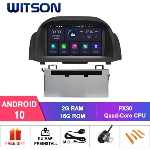WITSON Android 10 CAR RADIO GPS FOR FORD FIESTA 2013 Car Multimedia Player Stereo AutoAudio GPS Navigation DVD Video Carplay
