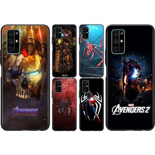 Marvel Avengers Infinity Gauntlet Logo For Huawei Honor 50 SE V30 View 20 V20 30i 30S 30 20S 20E 20i 20 Lite Pro Plus Phone Case