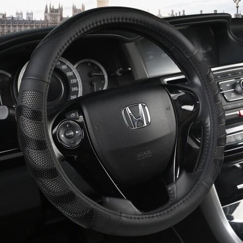 Car Steering Wheel Cover PU Leather for HONDA CIVIC 2004 2006 2007 2008 2009 2012 2013 2014 Auto Accessories