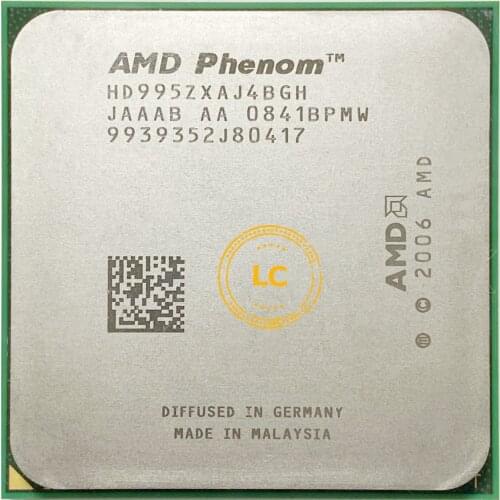 AMD Phenom X4 9950 2.6 GHz Quad-Core CPU Processor HD995ZXAJ4BGH Socket AM2