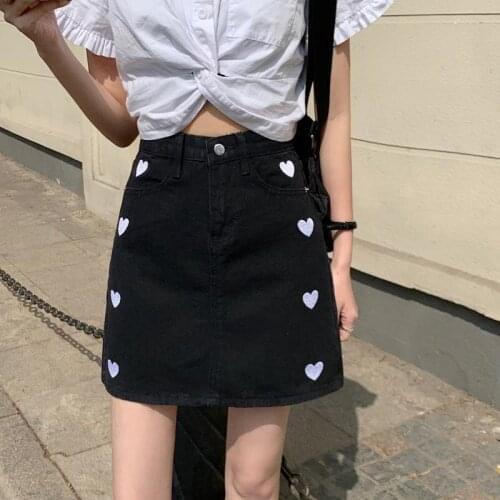 Cheap wholesale 2021 spring summer autumn new fashion casual sexy women Skirt woman female OL mini skirts denim skirt Vy5300
