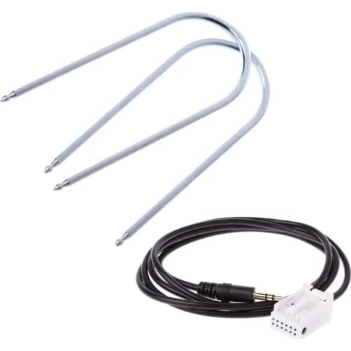 AUX Cable with Radio Removal Tools For Peugeot 307 308 408 407 507 C2 C5 Citroen RD