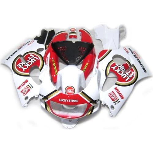 Motorcycle fairing kit for SUZUKI SRAD GSXR600 GSXR750 1996 1997 1998 1999 2000, Red Black White Fairings GSXR 600 750 PL81