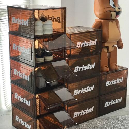 F.c.real Brist Tren Storage Shoe Box Sneakers Basketball Shoe Cabinet Doll Figure Decorations