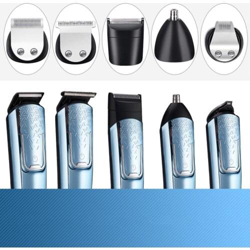 Multifunctional Electric Hair Clippers Shaver Razor Mens Hair Beard Shaving Trimmer All in One Hair Cutting Machine LCD Display