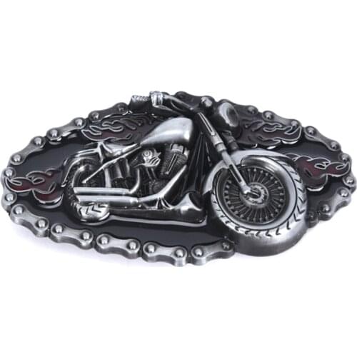 Motorcycle Modelling Cowboy Alloy Belt Buckle Cowboy And Cowgirl Metal Tool Western Buckles For Belts Of 1.5 Inch Width