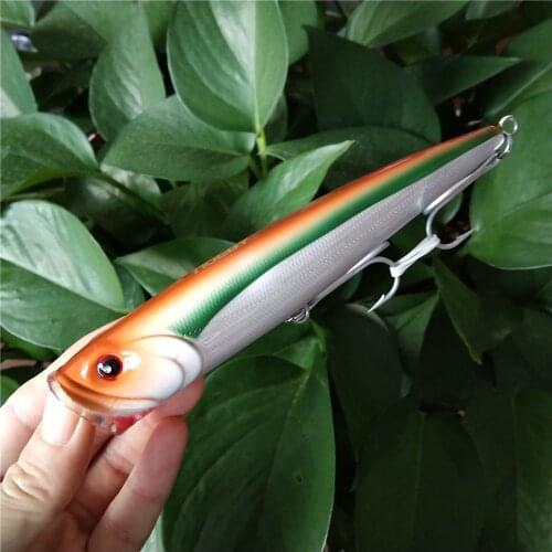 Noeby NBL9069 popper fishing hard lure Topwater Floating 140mm 40g artificial baits for fishing sea bass