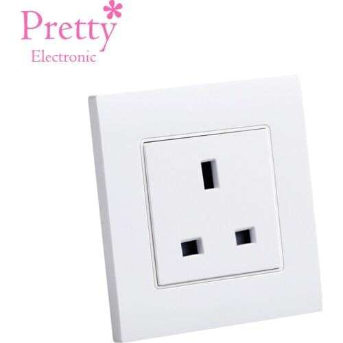 New Arrival UK Wall Power Socket Electrical Outlet Switched AC 110-250V 13A British Standard Home Outlet Panel outlet power Plug