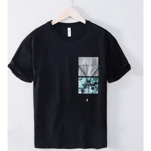 2021 New style Suehaiwes brand Italy cotton white t shirt men summer round neck t-shirt for men camisa chemise tops mens