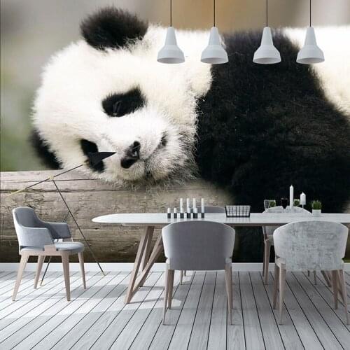 Bacal Custom wallpaper photos panda childrens room Shower Room kindergarten background walls decorative mural 3d wallpaper