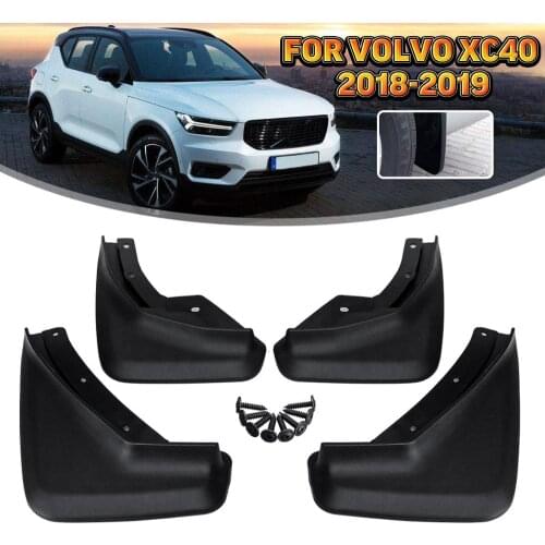 Front Rear Mud Flaps Splash Guards Mudguard Mudflaps For Volvo XC40 2018-2019