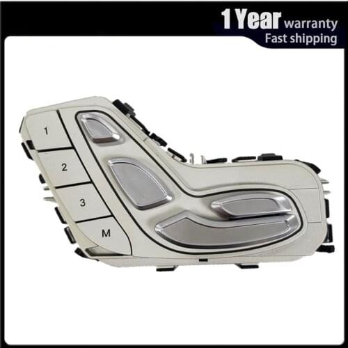For Mercedes Benz W205 W213 X205 C-Class E-Class Seat Adjustment Switch Front Right and Left Side Push Pull 2059056651