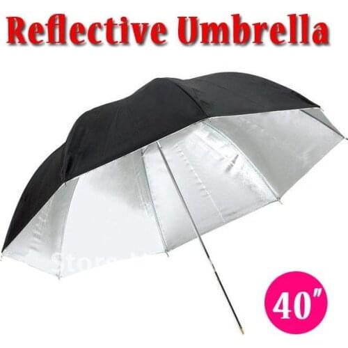 GODOX 40" (102cm) Professional Studio Flash Silver / Black Bounce Umbrella