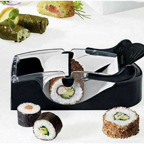 Rolling Tool Machine Sushi Roller Vegetable Meat Rolling Tool for Beginners Cabbage Leaves Roller Sushi Maker