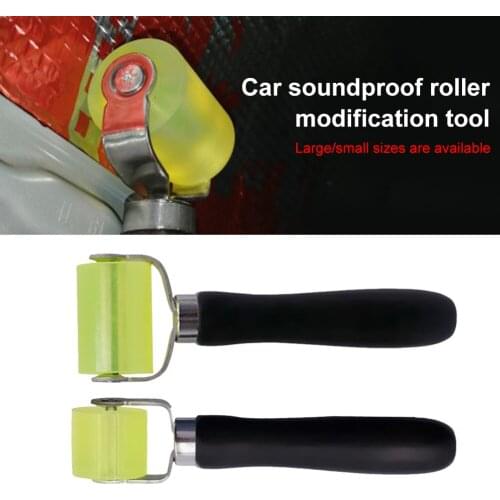 30/50mm Car Soundproofing Automotive Sound Deadening Wheel Roller Tool Application Rubber Deadener Accessories