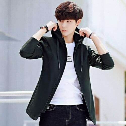 UbdehL Hooded Jackets For Men