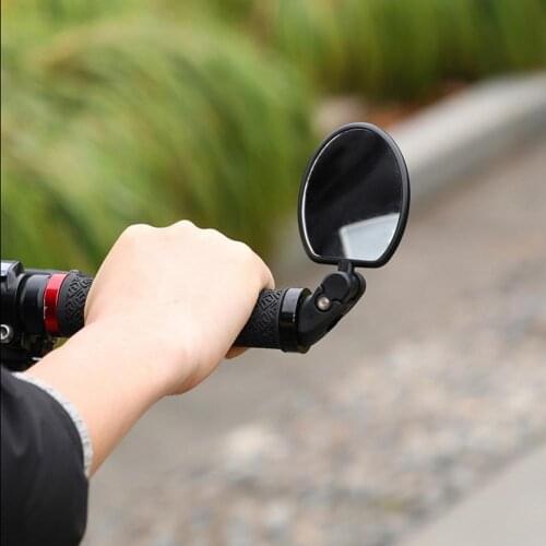 Bicycle Rear View Mirror Bike Cycling Wide Range Back Sight Reflector Adjustable Left Right Mirror