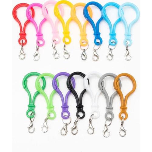 20pcs multicolor lobster clasp hanging 303 lobster clasp light buckle buckle hook bag purse found keychain jewelry DIY