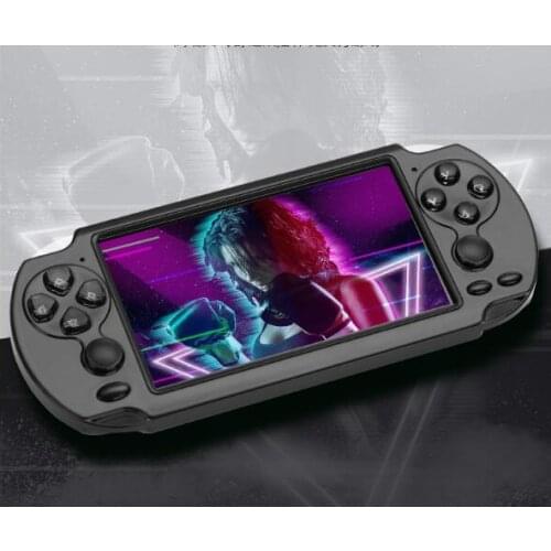 Big screen color Game Consoles X9-S 8GB Player Built-in Rechargeable Battery 3D Surround More Than 10000 Games 5.1'' Portable