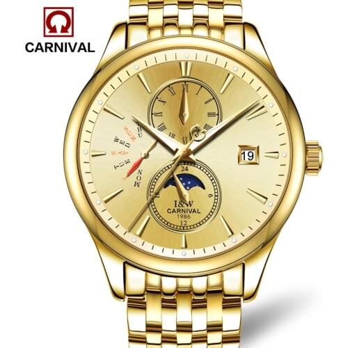 Luxury watch men Sapphire glass stainless steel Date Week Automatic machine black watch whitedial relogio masculino