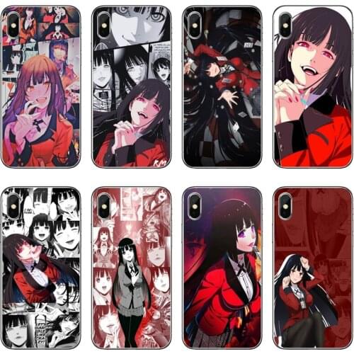Kakegurui Yumeko Jabami Silicone Phone Case For Xiaomi Redmi 9T 9C 9A 7 7A K20 6 6A S2 Redmi Note 9S 9T 9 8 8T 7 6 5A Pro