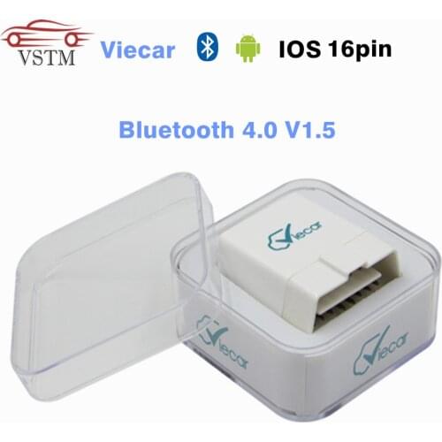 Viecar ELM327 Bluetooth 4.0 ELM327 V1.5 Code Reader ELM 327 1.5 OBDII Diagnostic Scanner For IOS/Android/Windows