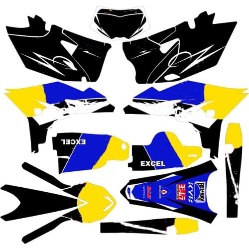 For Yamaha 450 wrf 2015-2012 Motorcycle Graphics 3M DECALS stickers Kits for Yamaha wrf450 wr450f 2012 2013 2014 2015 wr 450f