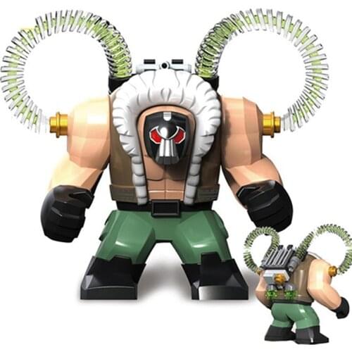 Creator Building Block Juggernaut Lizard Hulk Venom Juggernaut Clayface Figures Bricks Toys Gift For Children