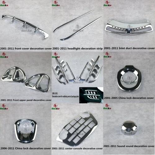 Motorcycle Chrome Fairing For Honda GL1800 Goldwing 1800 gold wing1800 Trim Parts gl1800 2001-2011 Decoration Chrome
