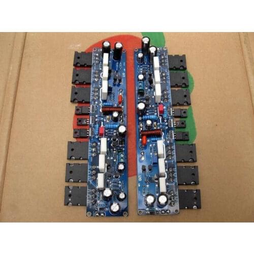 L10 circuit power amplifier board Class A, Class B, Class AB high power 300W (finished board) 2 pieces