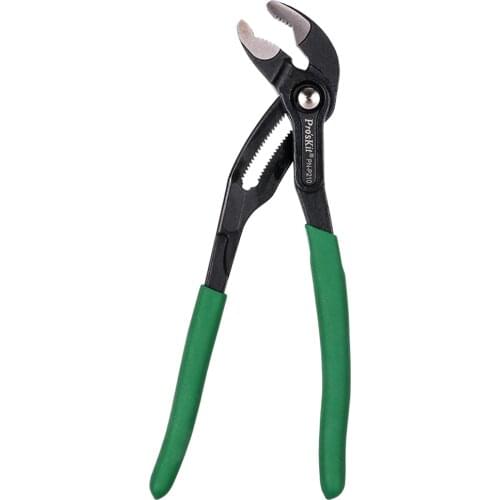 ProsKit PN-P210 Multifunctional Water Pump Pliers Adjustable Water Pipe Wrench Plumbing Pliers Universal Wrench Grip Pipe Wrench