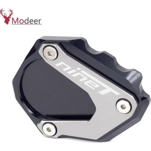 Rnine T New Kickstand Foot Side Stand Extension Pad Support Plate Enlarge For BMW R Nine T R nineT RnineT 2013 2014 2015 2016
